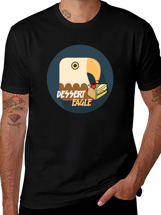 Dessert Eagle T-Shirt - Funny Pun Tee