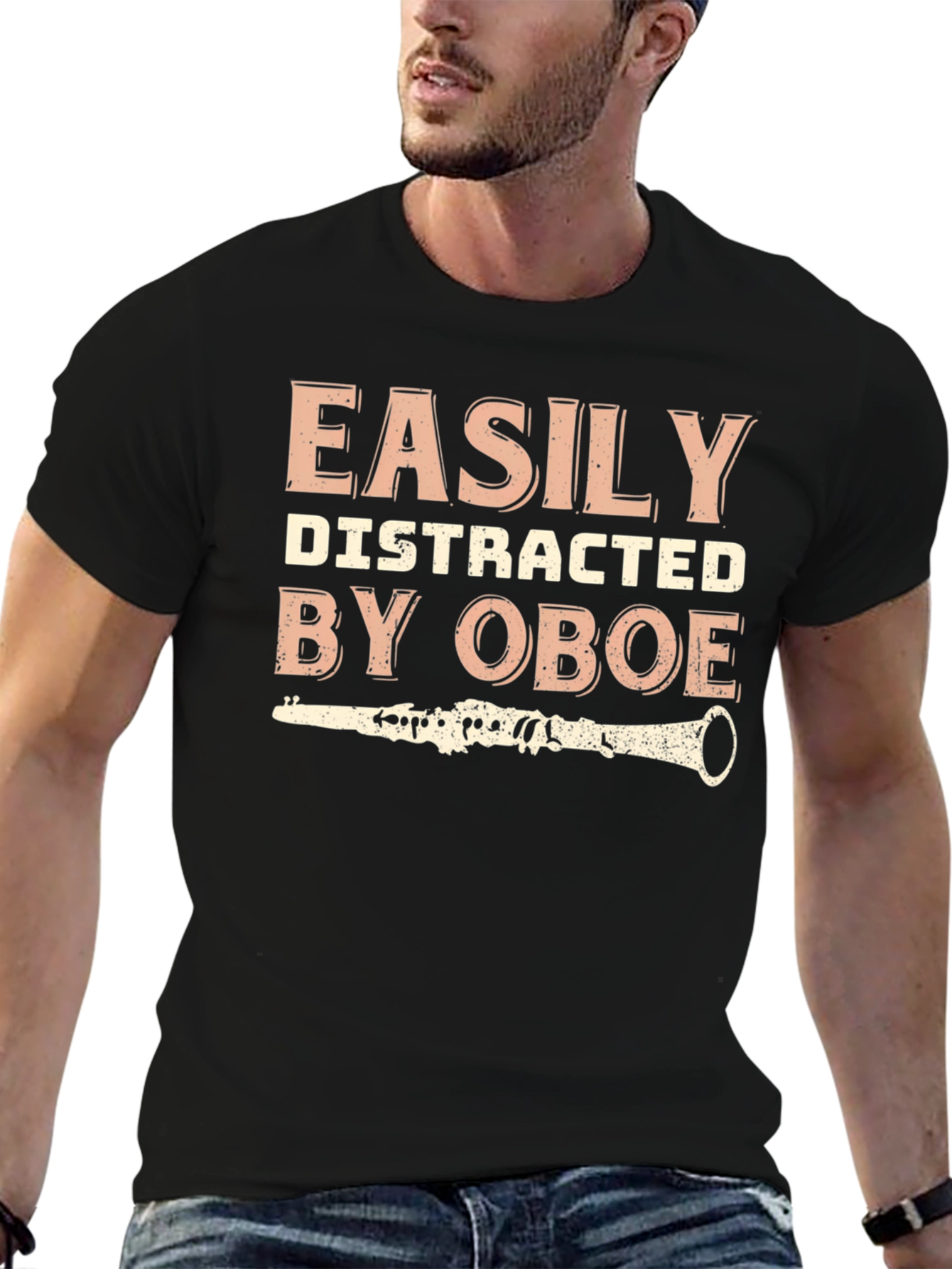 Easily Distracted By Oboe T-Shirt