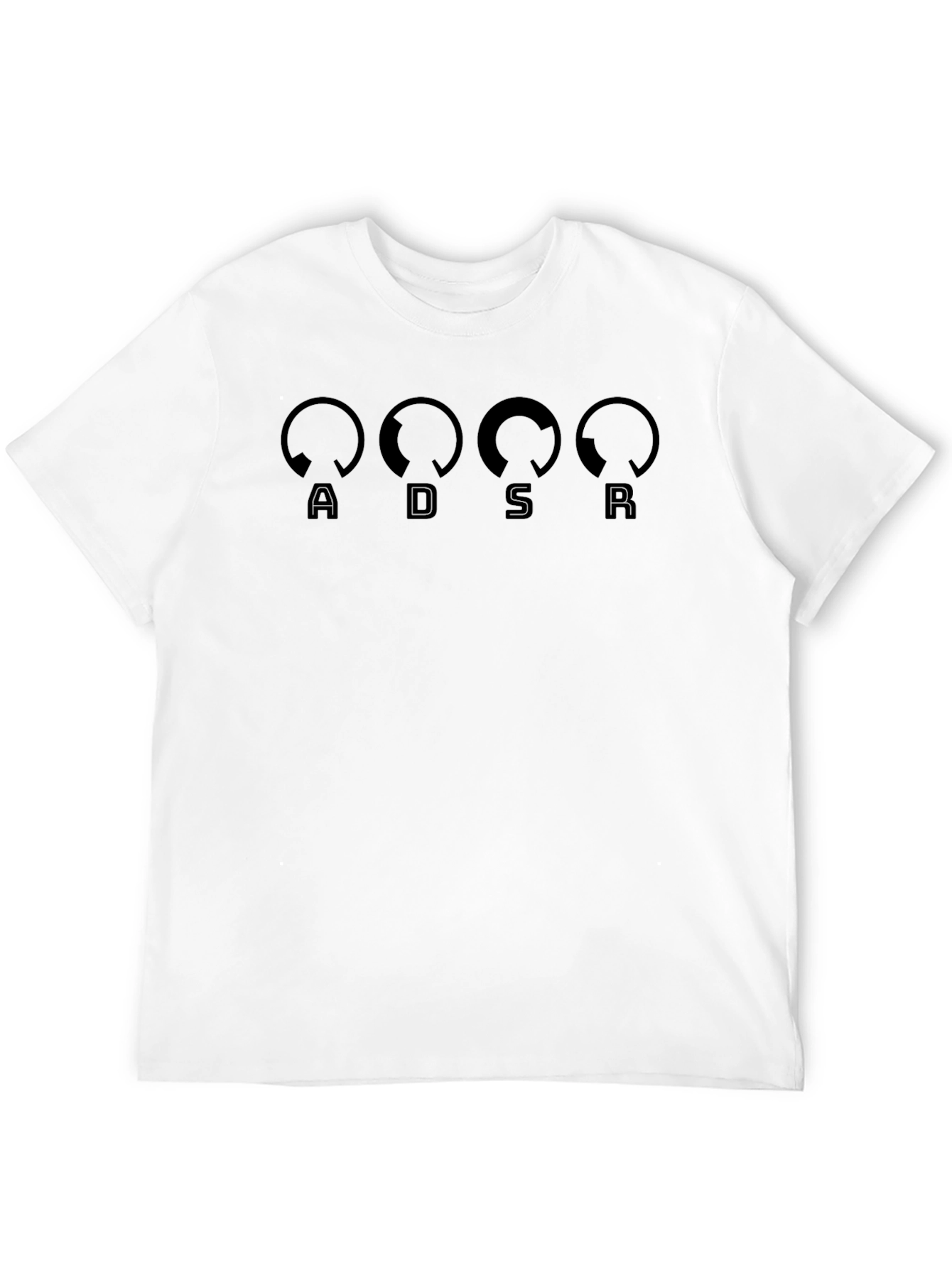 ADSR Synth Waveform Graphic T-Shirt