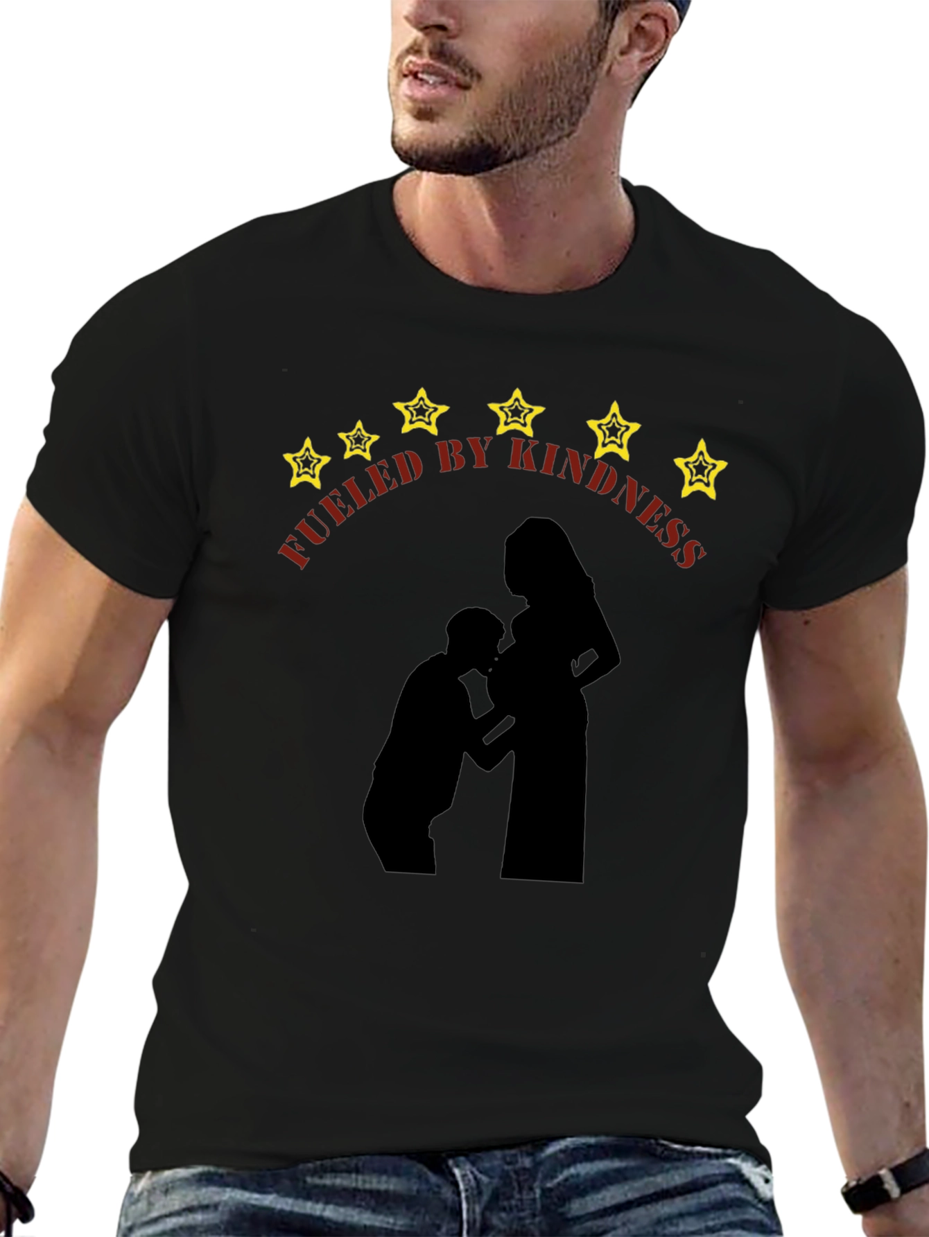 Kindness Fueled Maternity T-Shirt