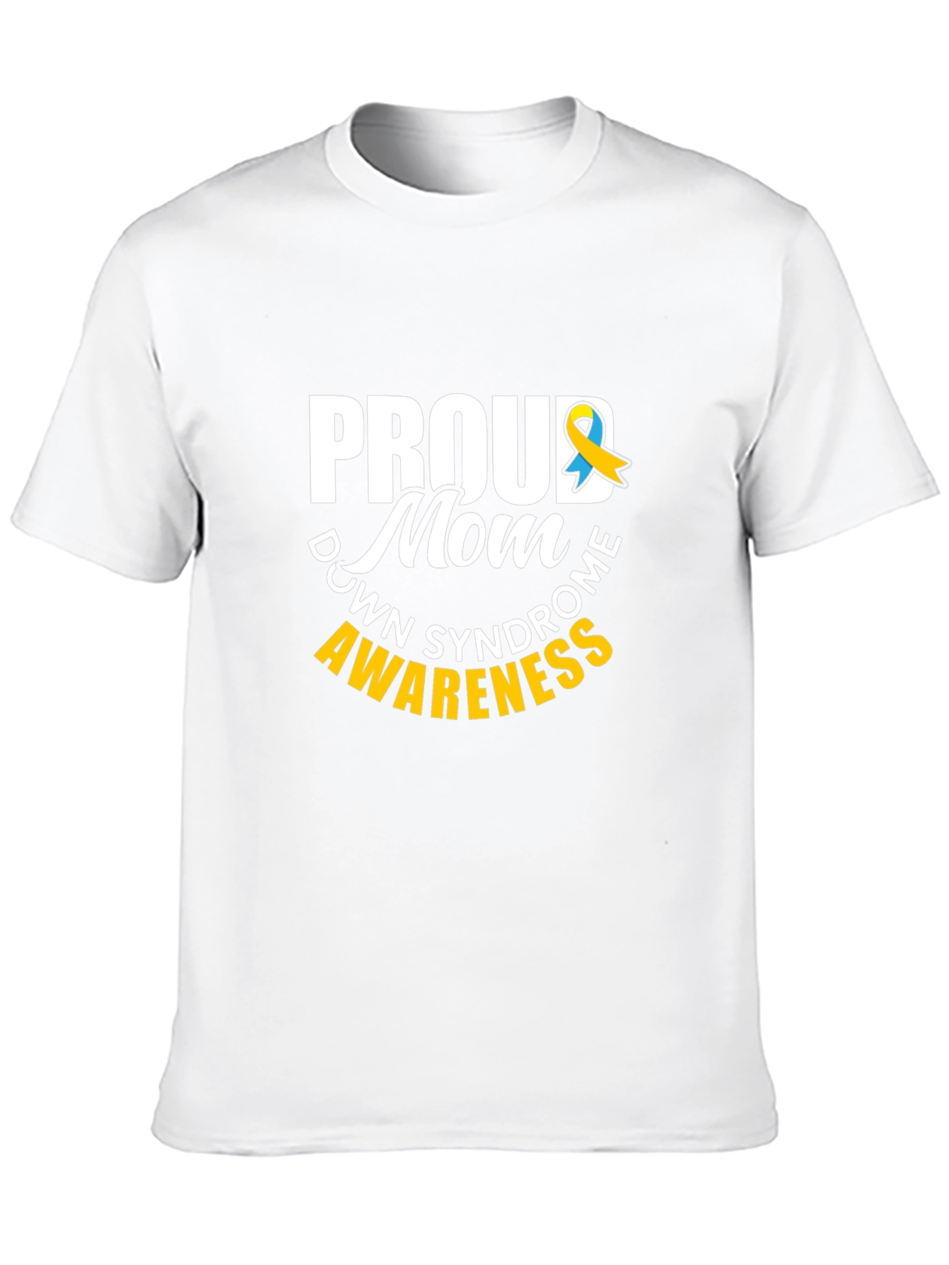 Proud Mom Down Syndrome Awareness T-Shirt