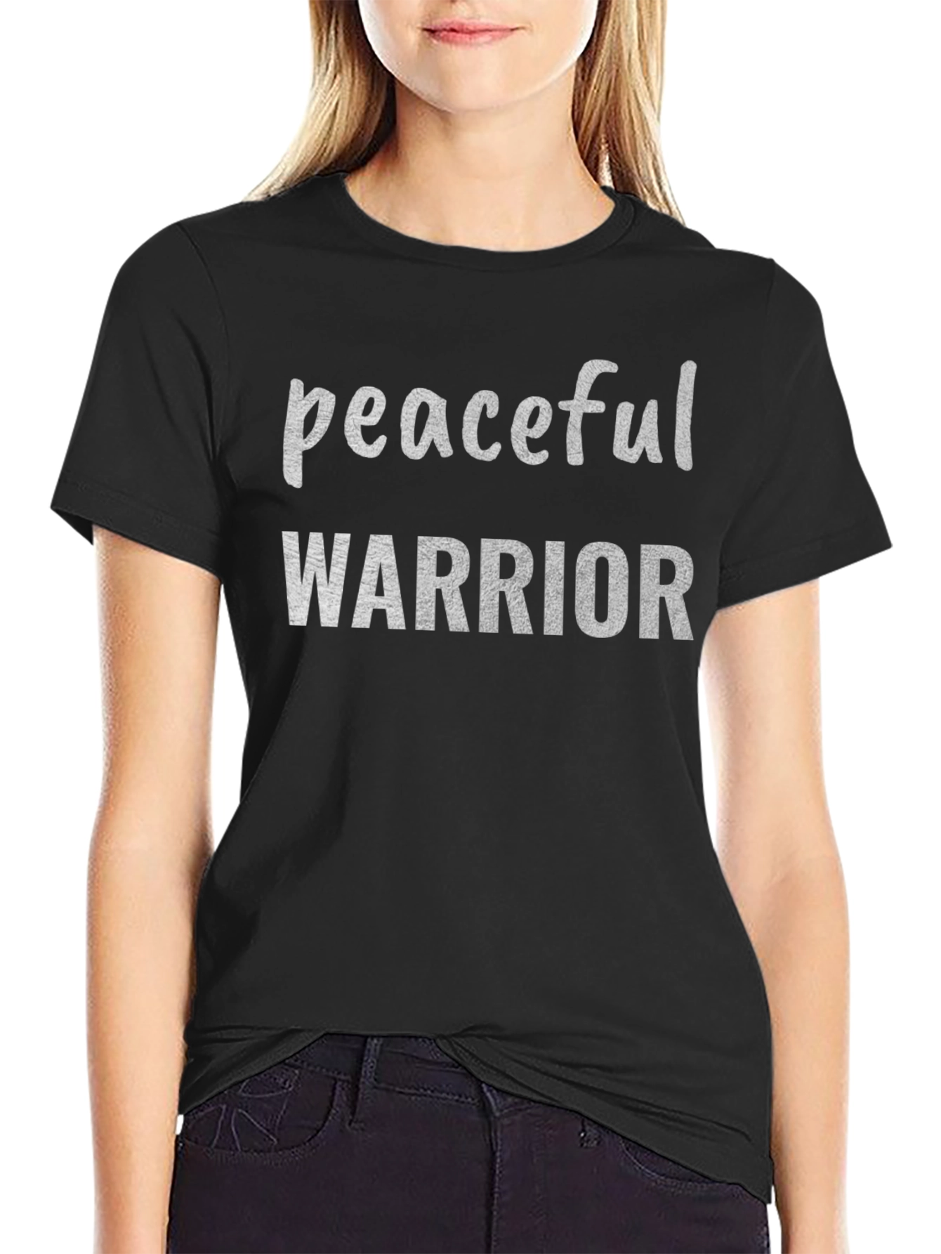 Peaceful Warrior T-Shirt - Soft Cotton Tee