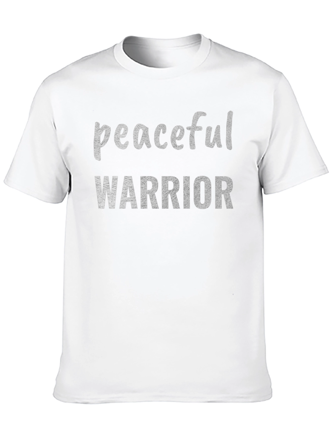 Peaceful Warrior T-Shirt - Soft Cotton Tee
