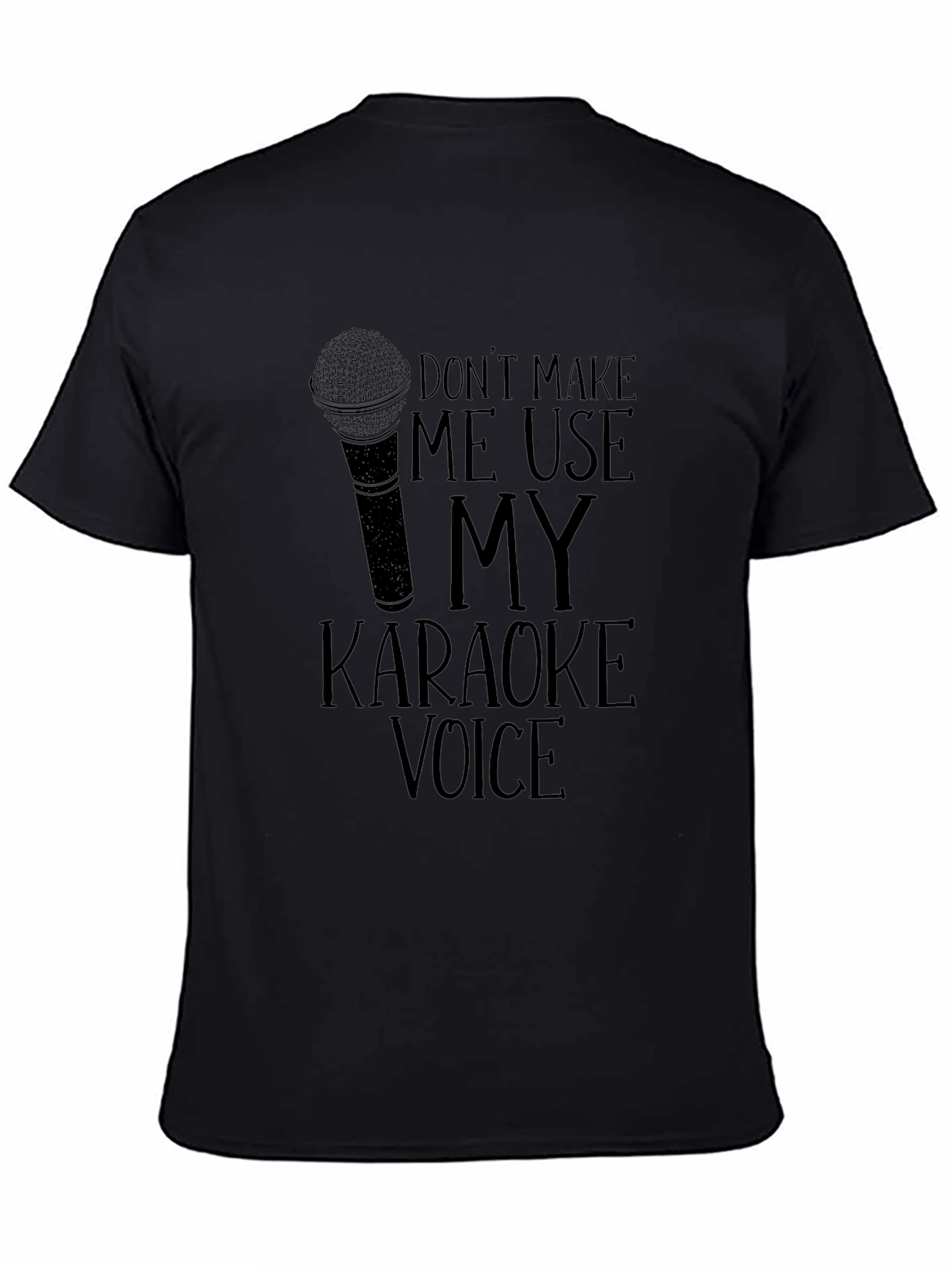Karaoke Voice T-Shirt - Funny Music Lover Tee