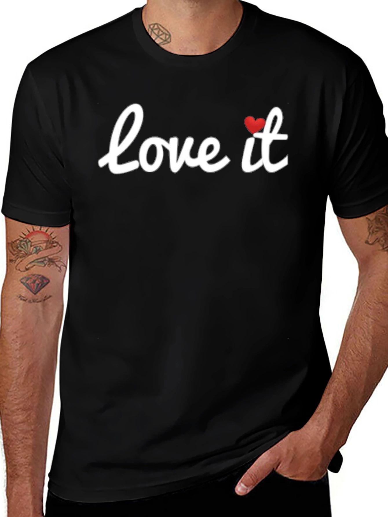 Love It Tee - Stylish Graphic T-Shirt