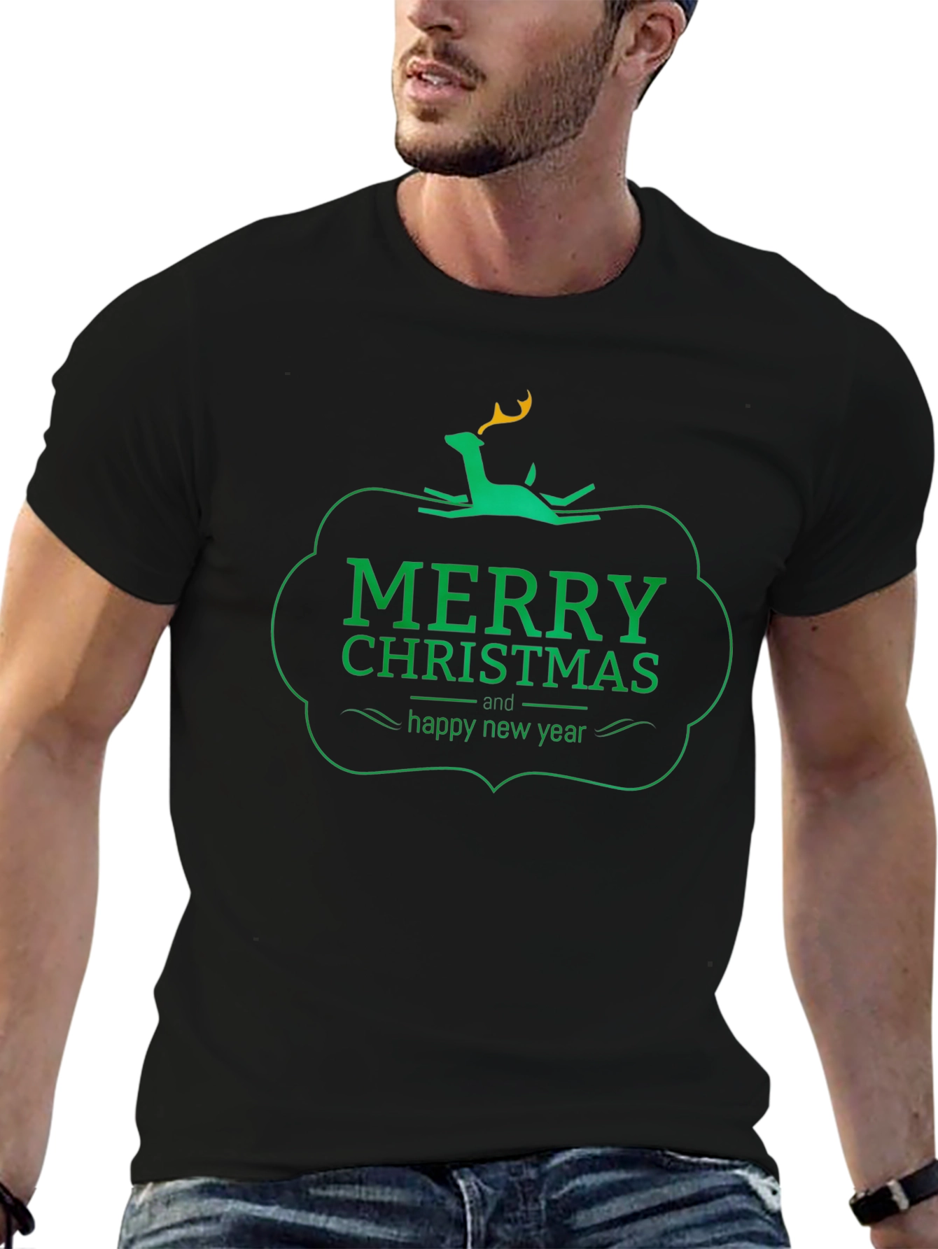 Merry Christmas Holiday Graphic T-Shirt