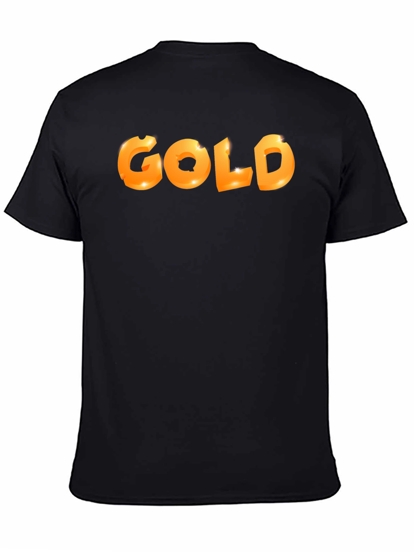 Gold Graphic Tee - Trendy Style