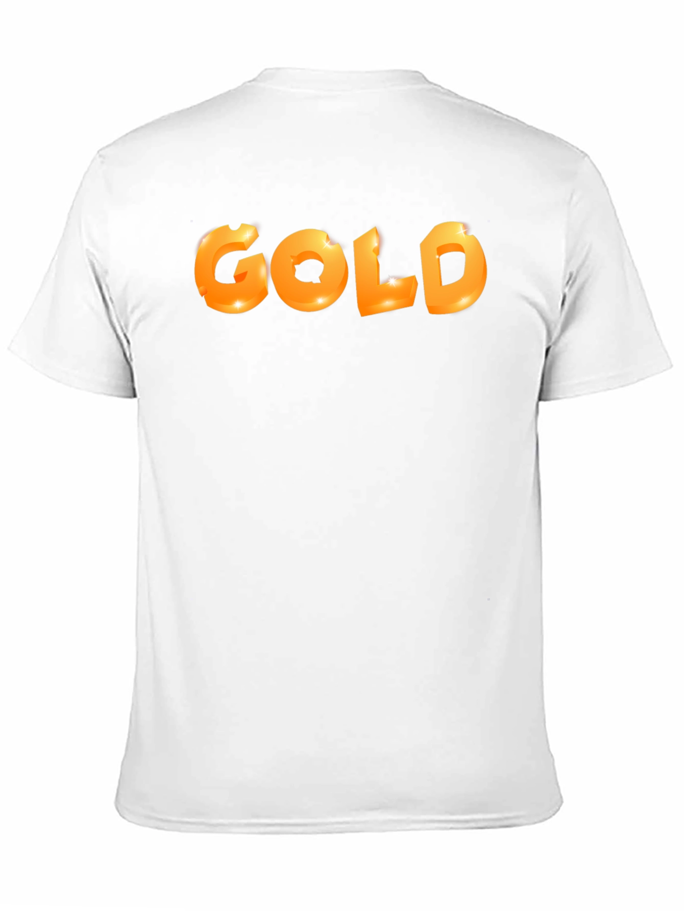 Gold Graphic Tee - Trendy Style