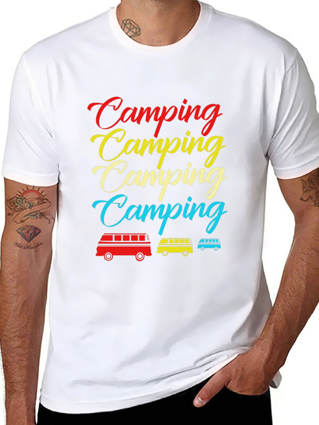 Camping Van Graphic T-Shirt