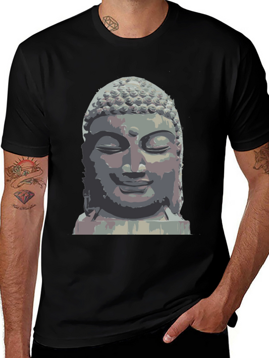 Buddha Graphic Tee - Peaceful Vibes