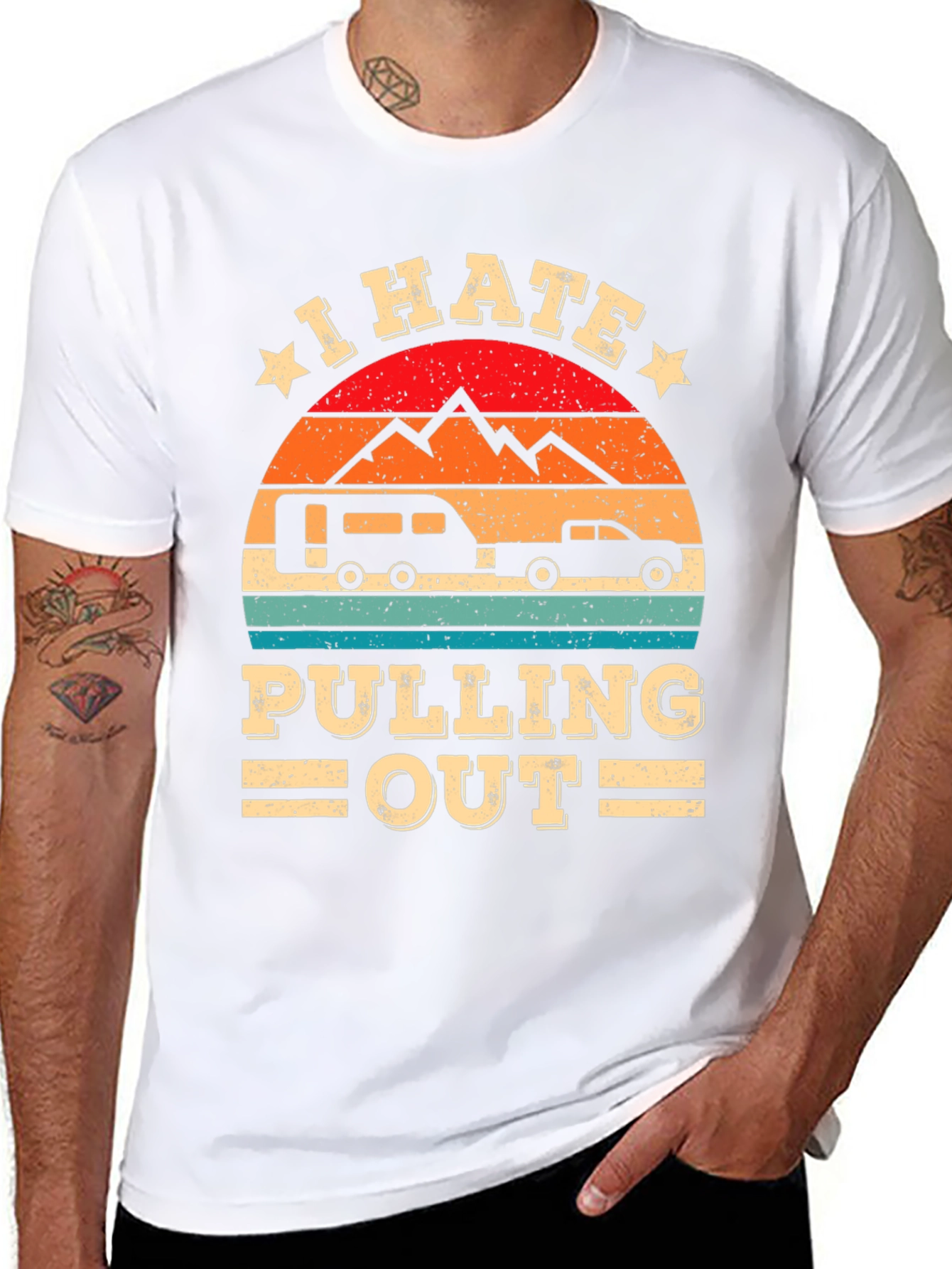 I Hate Pulling Out Camping T-Shirt
