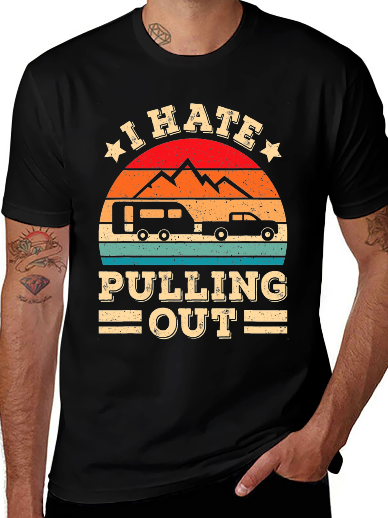 I Hate Pulling Out Camping T-Shirt