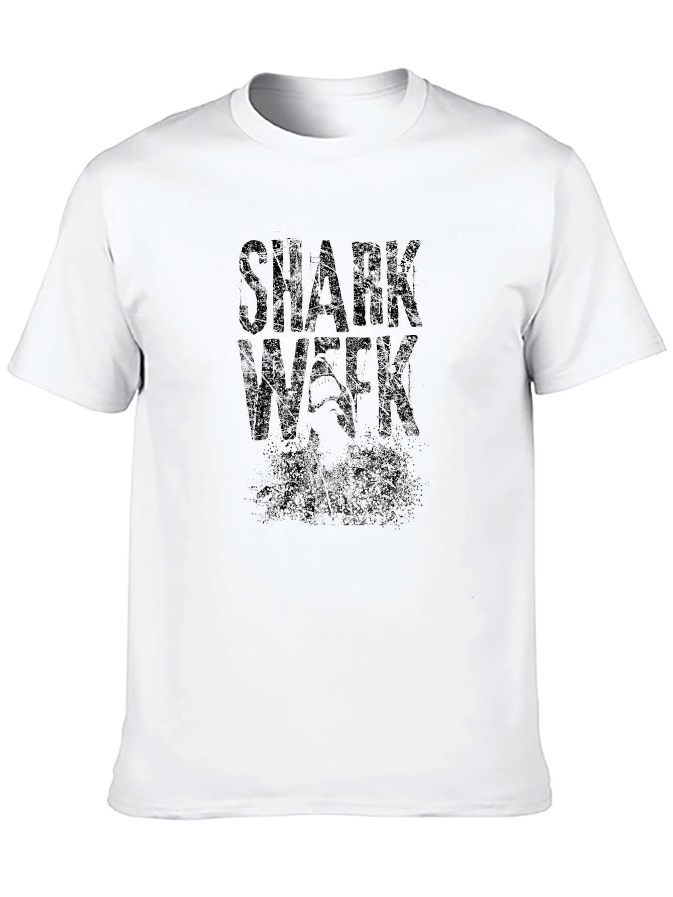 Shark Week Black Graphic Tee
