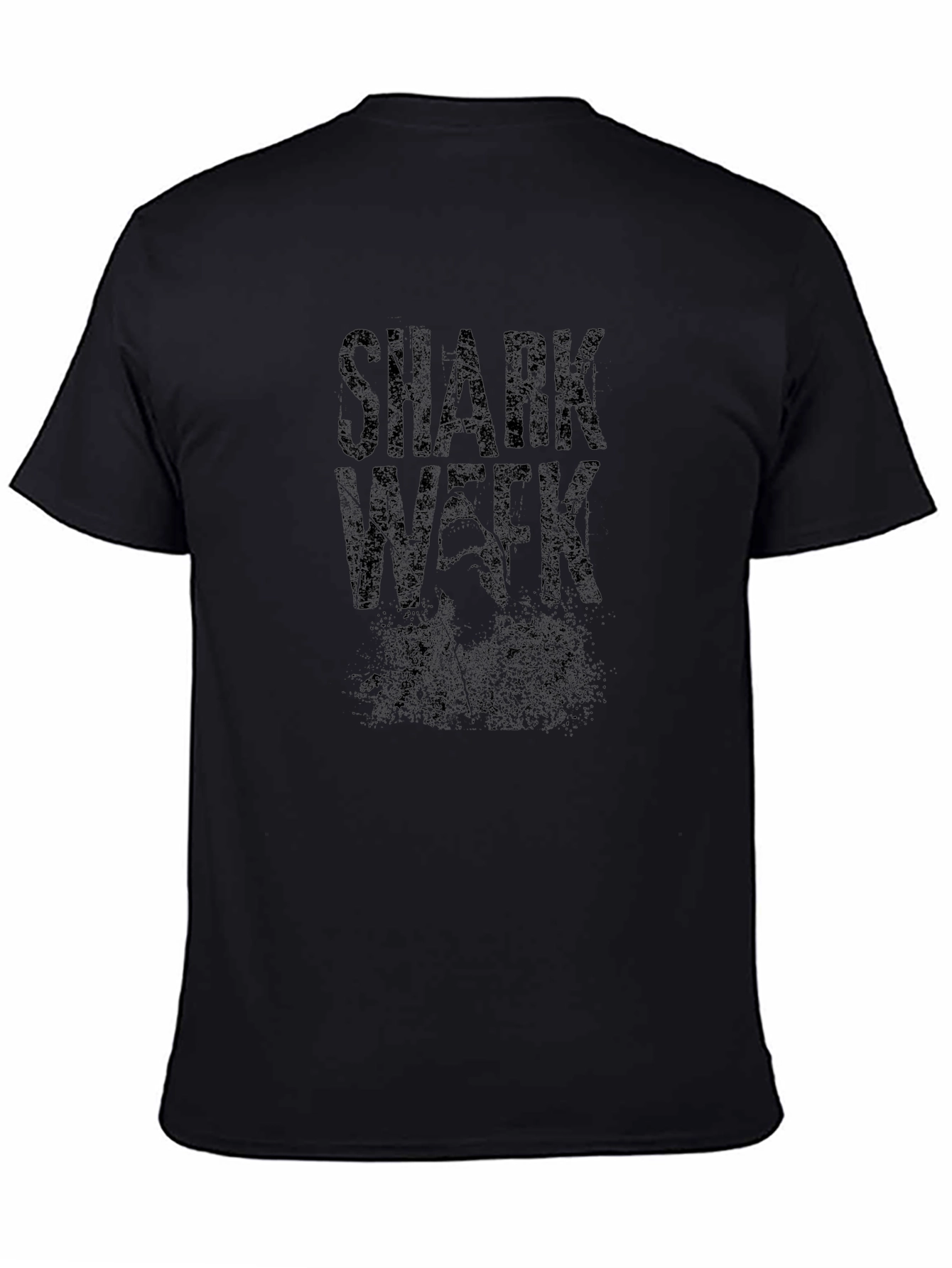 Shark Week Black Graphic Tee