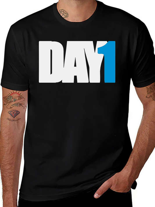 Day 1 T-Shirt - Bold Graphic Tee