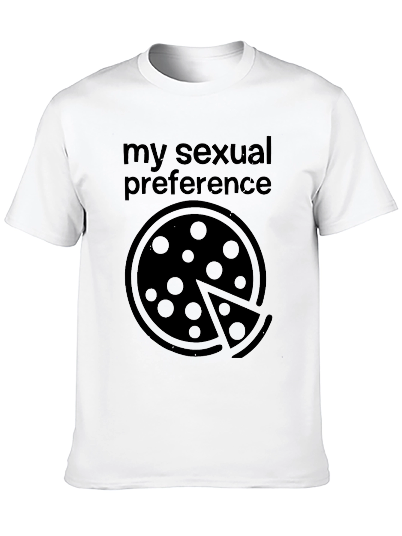 Pizza My Sexual Preference Graphic T-Shirt