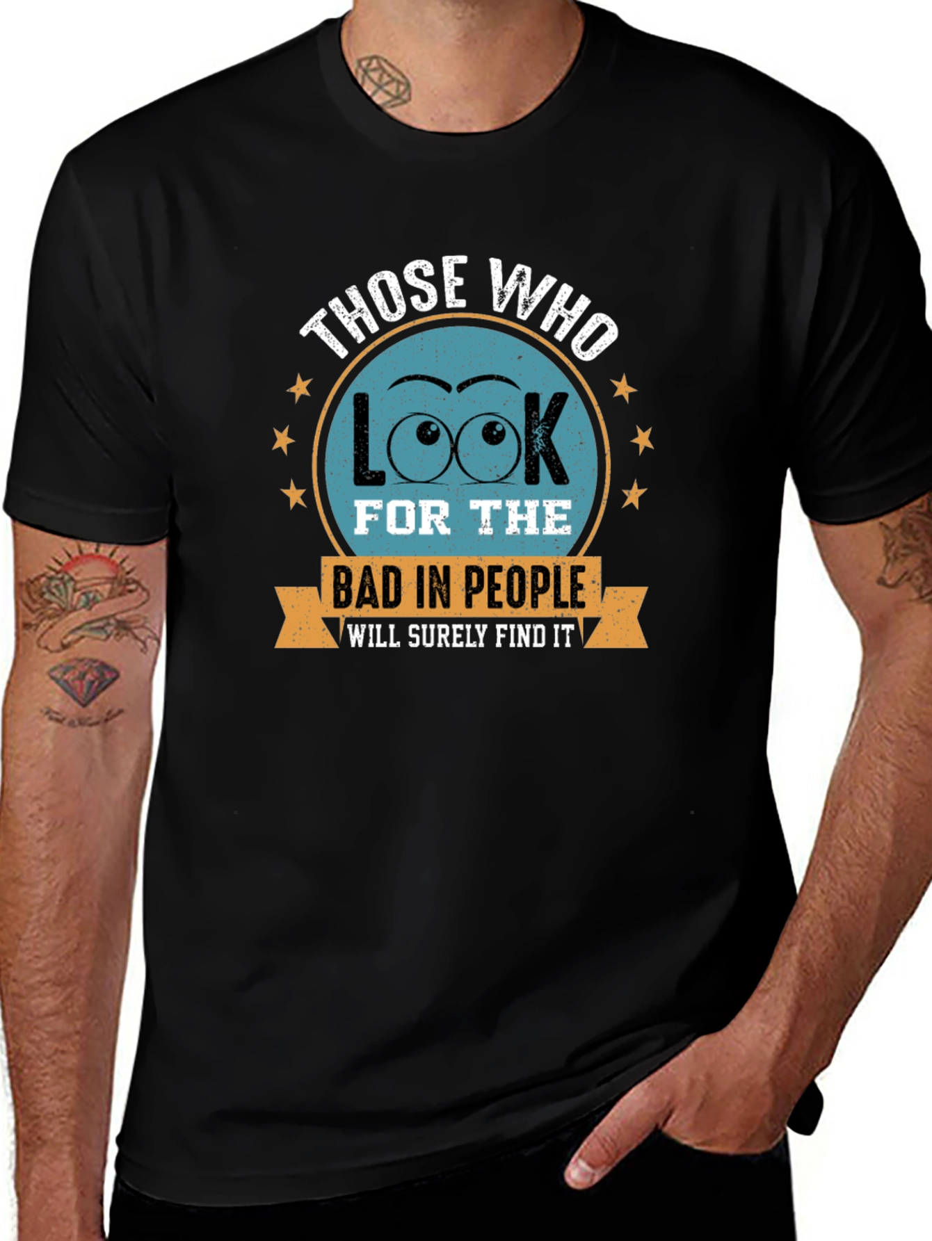 Eye See Bad People T-Shirt - Find the Good!