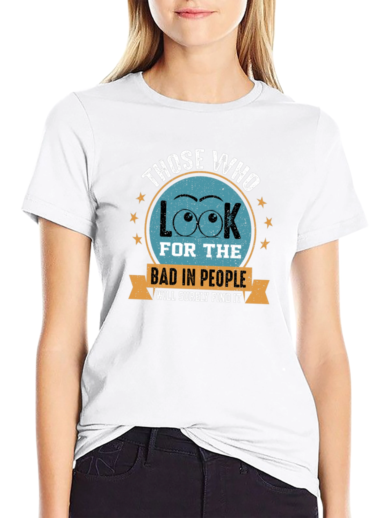 Eye See Bad People T-Shirt - Find the Good!