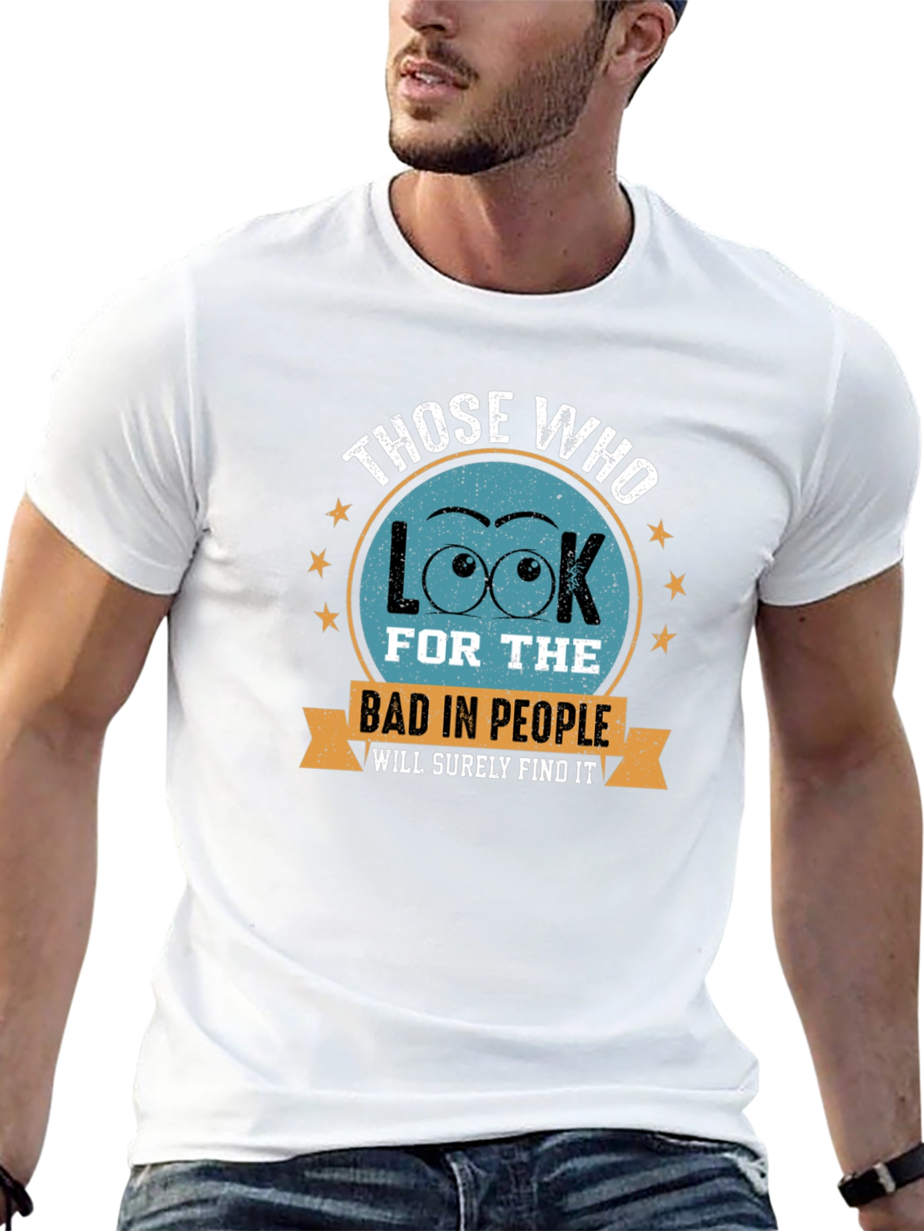 Eye See Bad People T-Shirt - Find the Good!