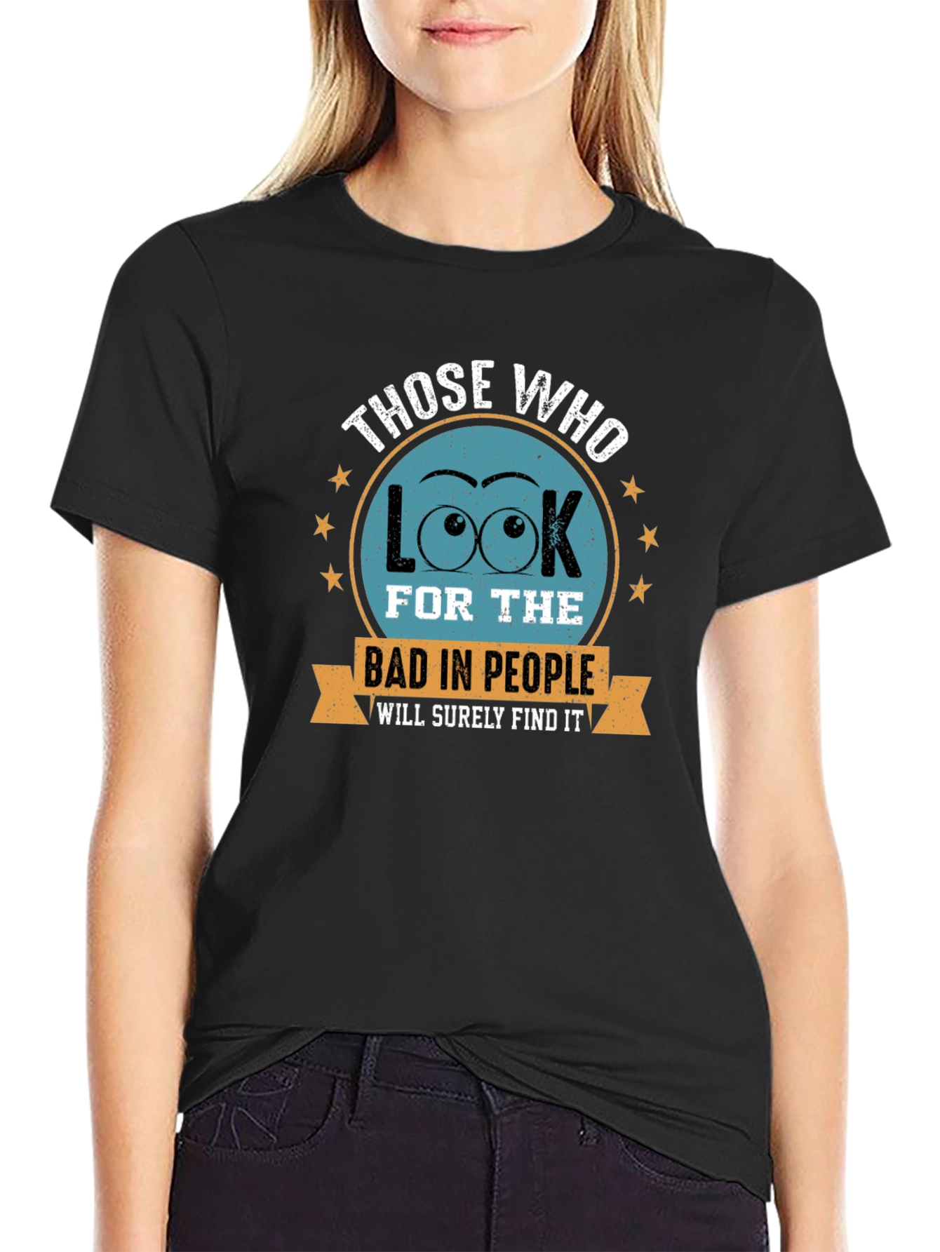 Eye See Bad People T-Shirt - Find the Good!