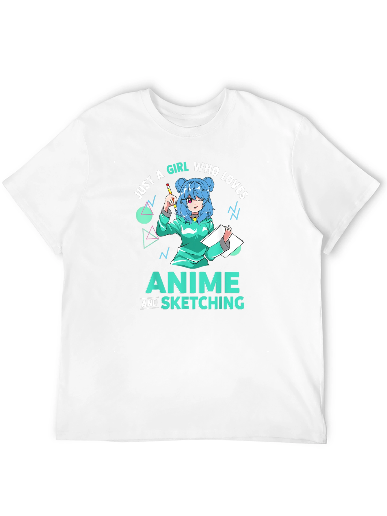 Anime & Sketching Girl T-Shirt