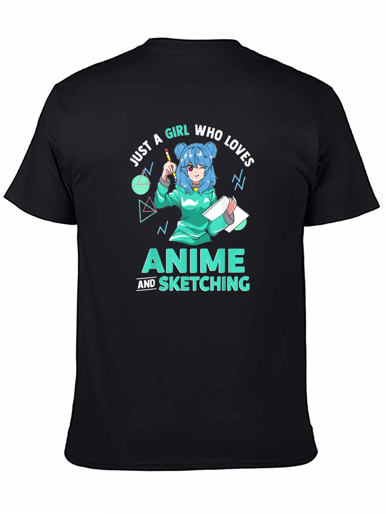 Anime & Sketching Girl T-Shirt