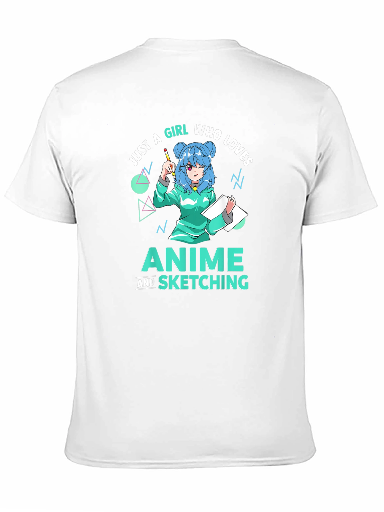 Anime & Sketching Girl T-Shirt