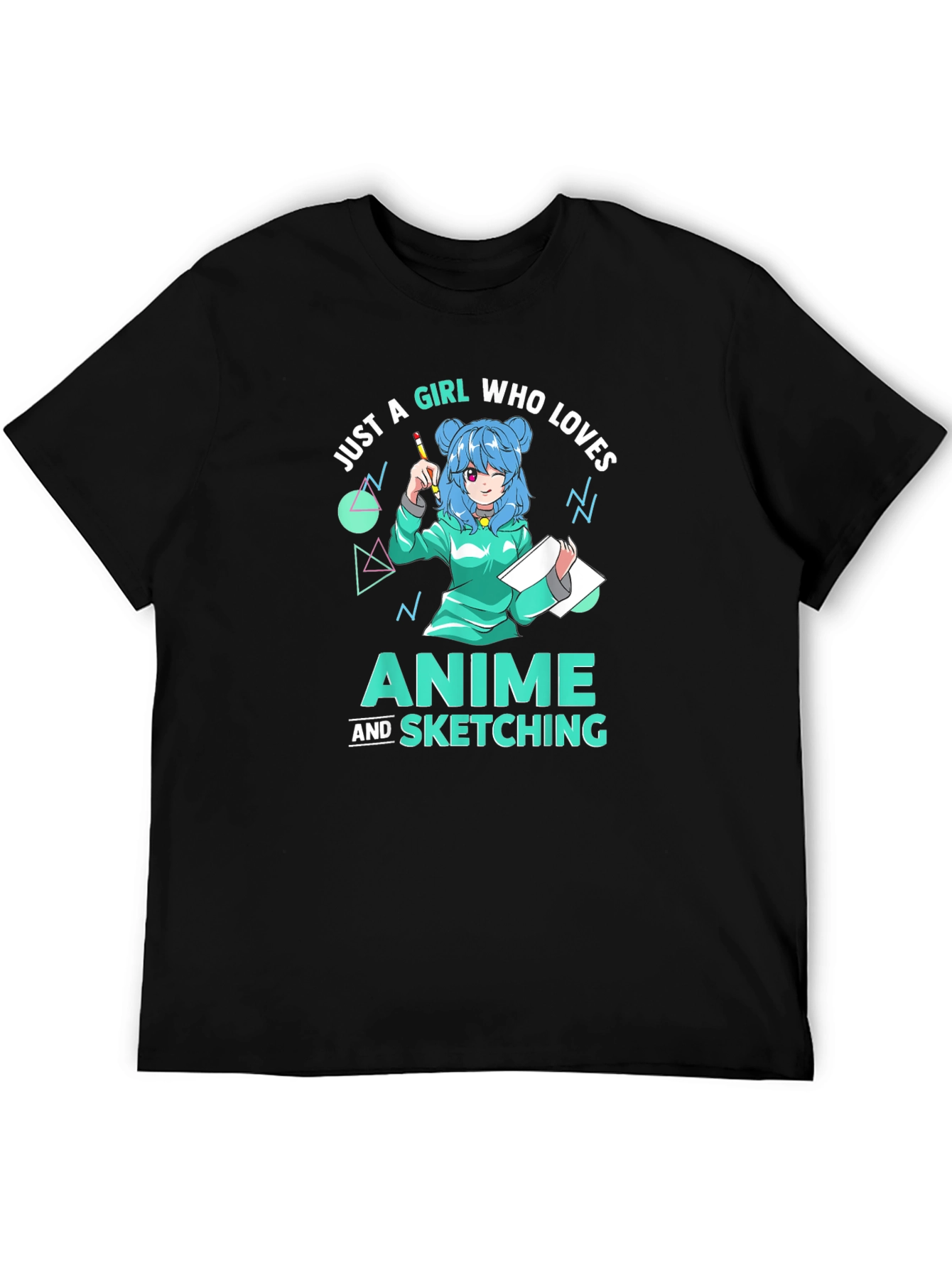 Anime & Sketching Girl T-Shirt