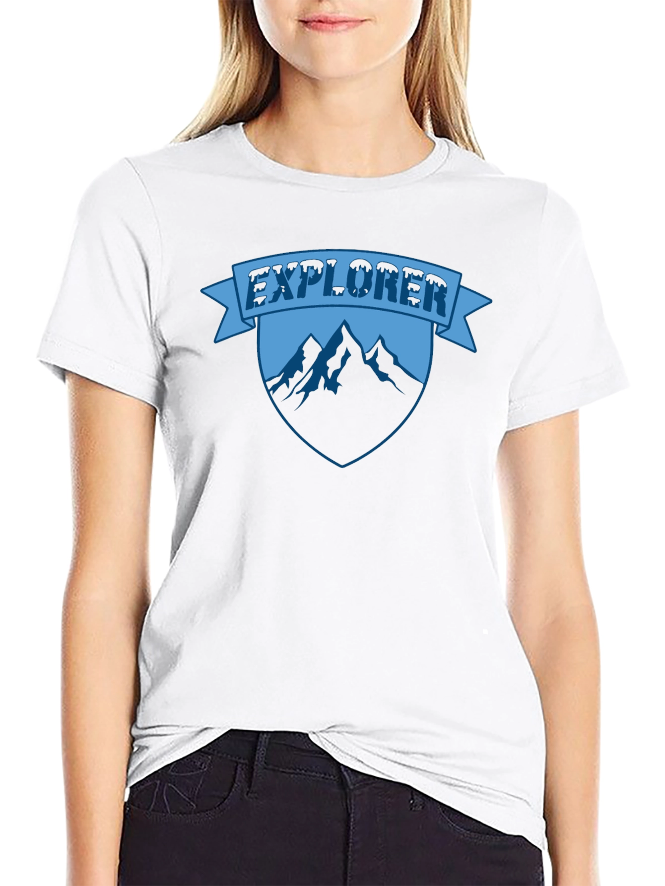 Explorer Mountain Graphic T-Shirt