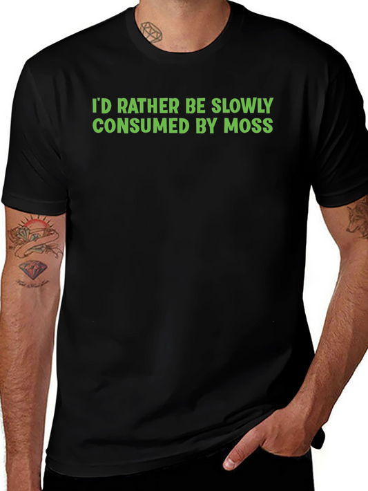 Consumed By Moss Funny Graphic Tee