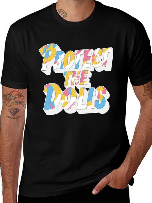 Protect the Dolls Graphic Print Tee