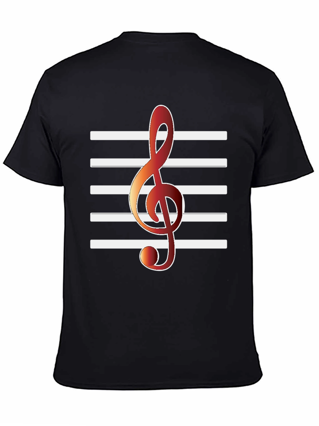 Musical Treble Clef T-Shirt