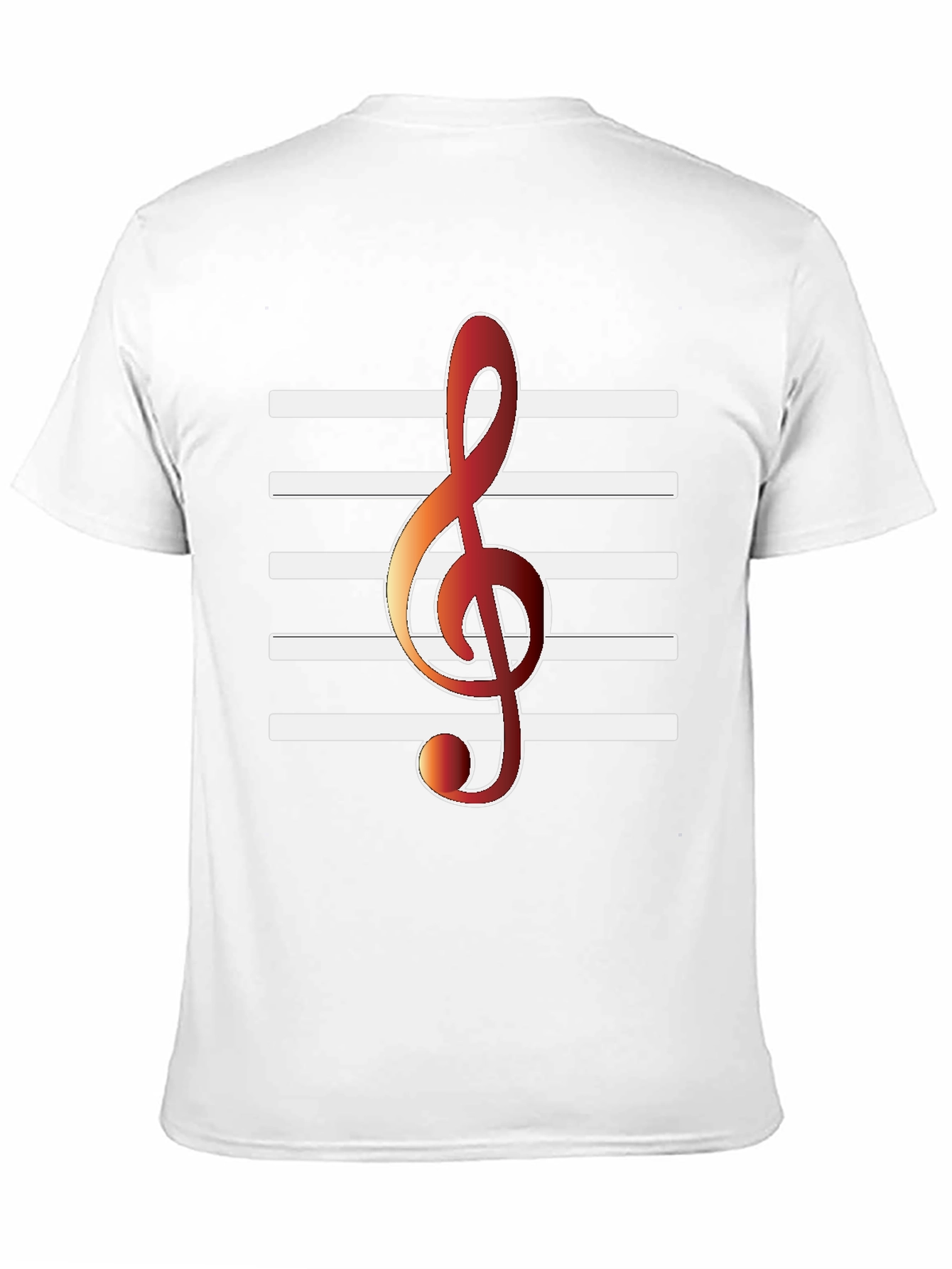 Musical Treble Clef T-Shirt