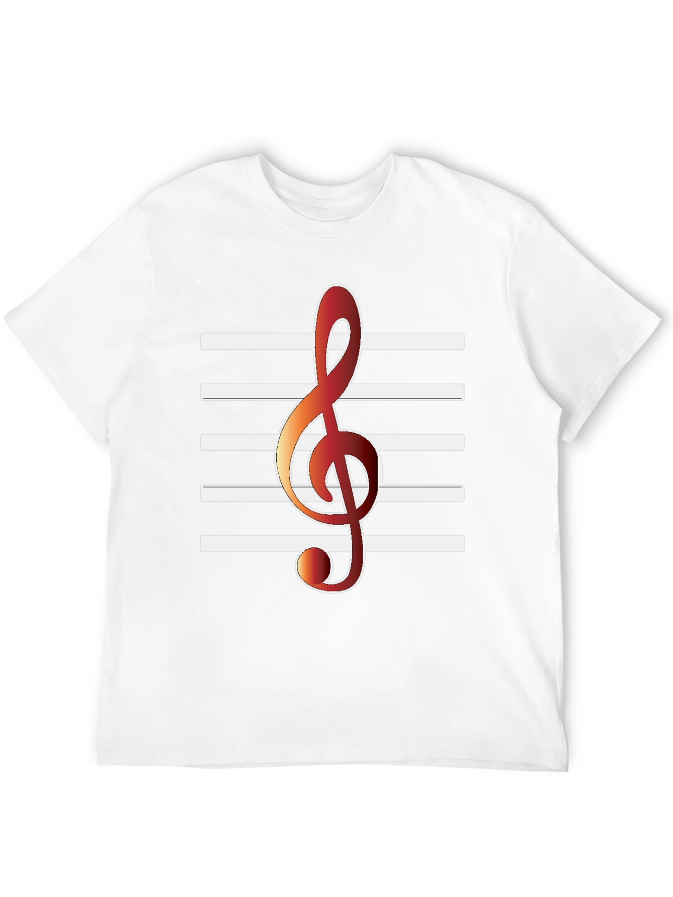 Musical Treble Clef T-Shirt