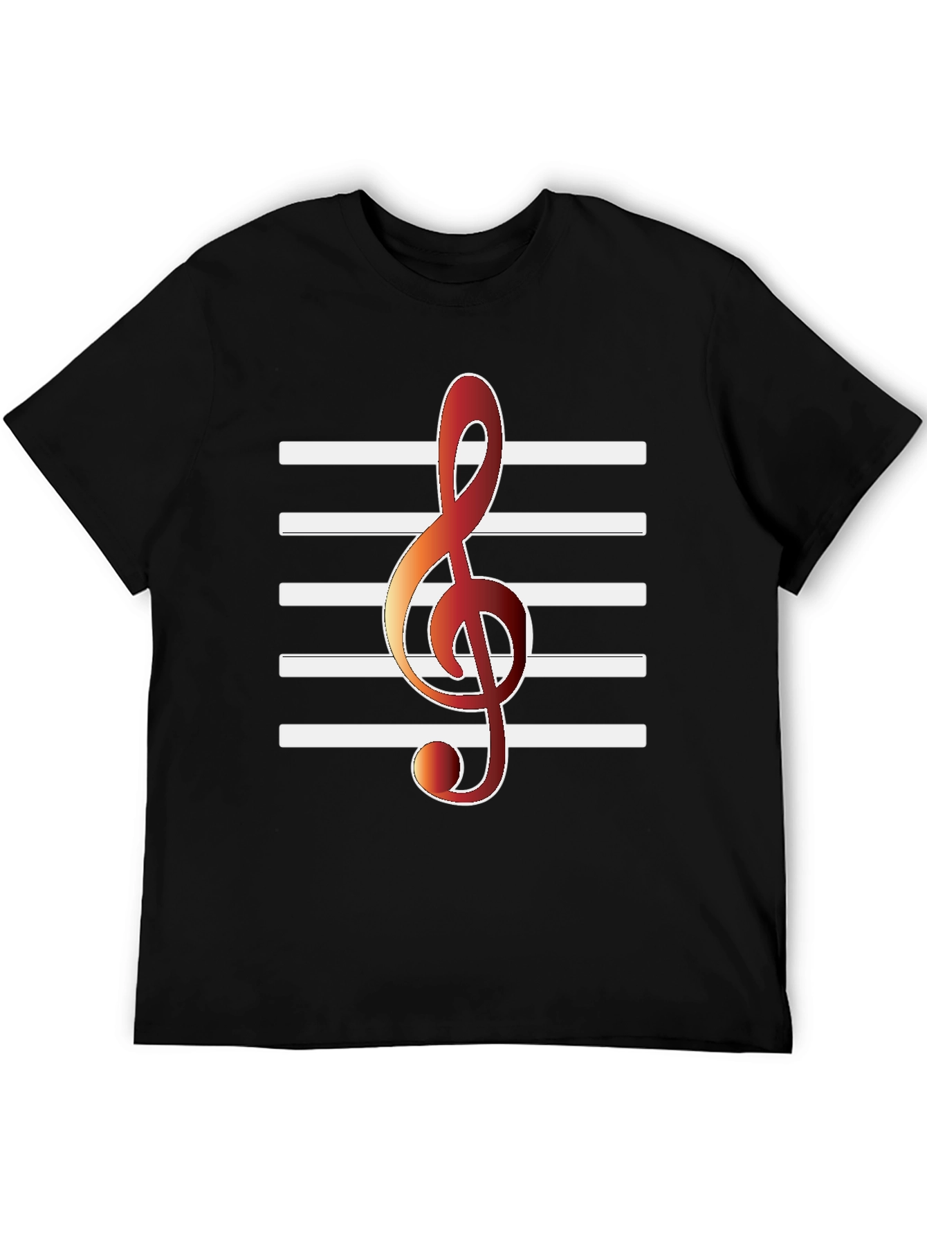 Musical Treble Clef T-Shirt