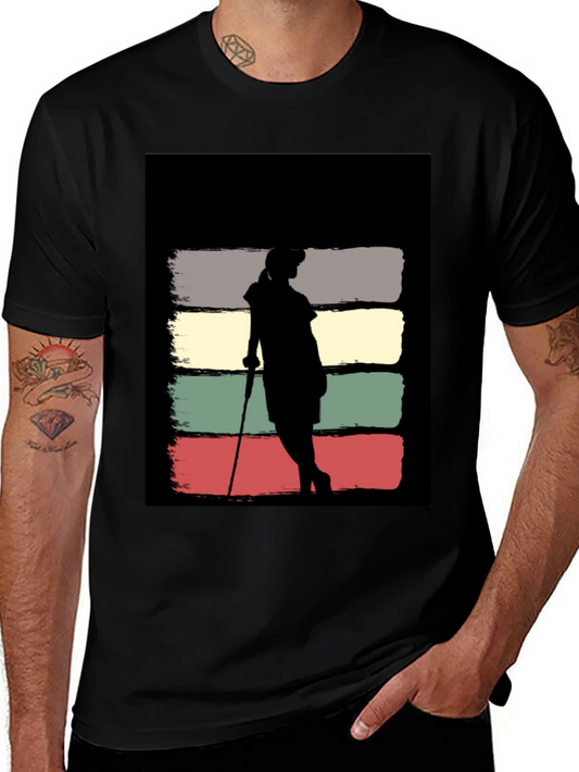 Vintage Retro Golfer T-Shirt