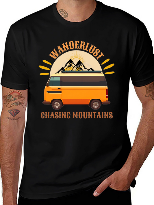 Wanderlust Mountain Van Graphic Tee