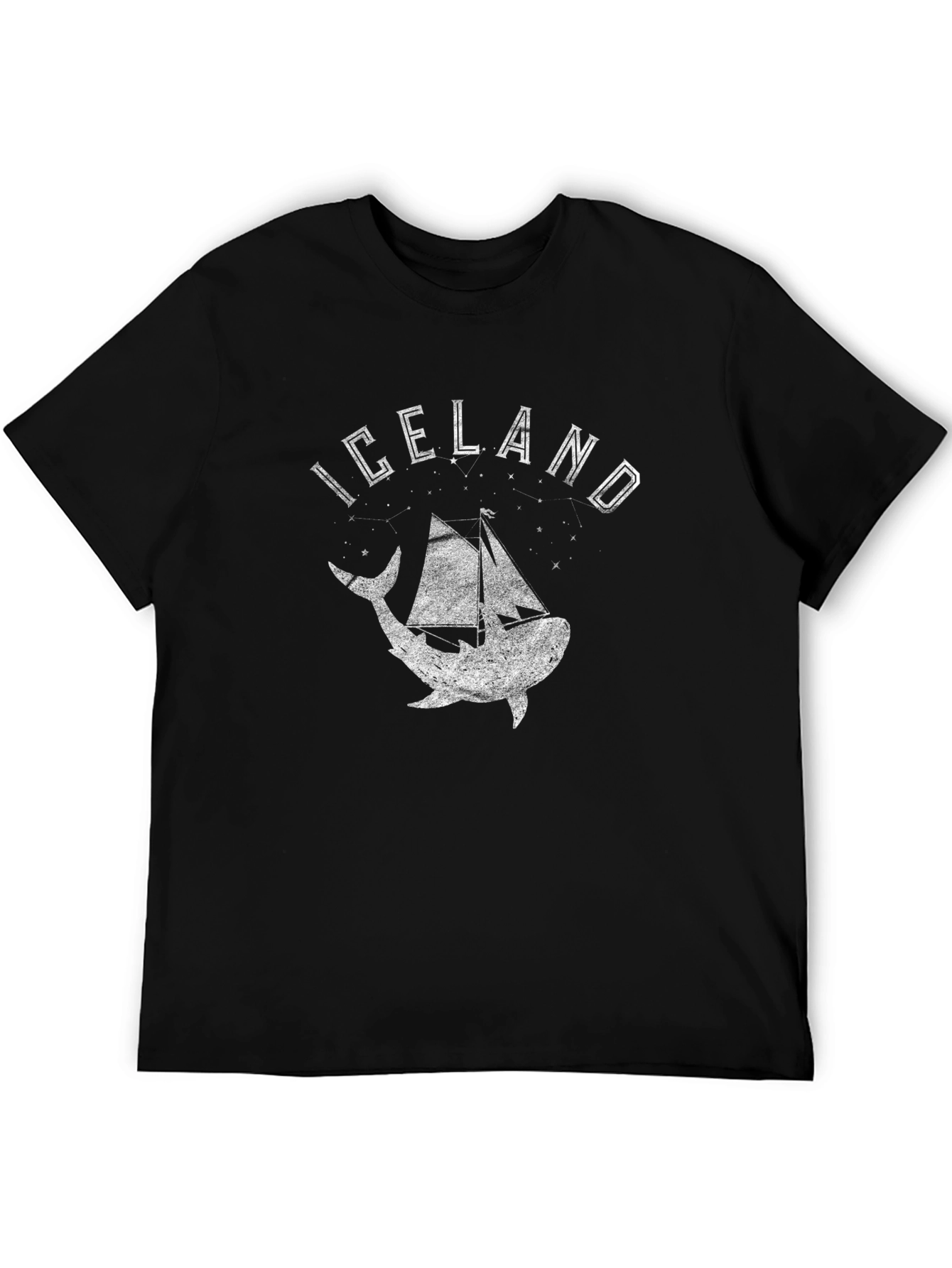 Iceland Shark Boat Graphic Tee