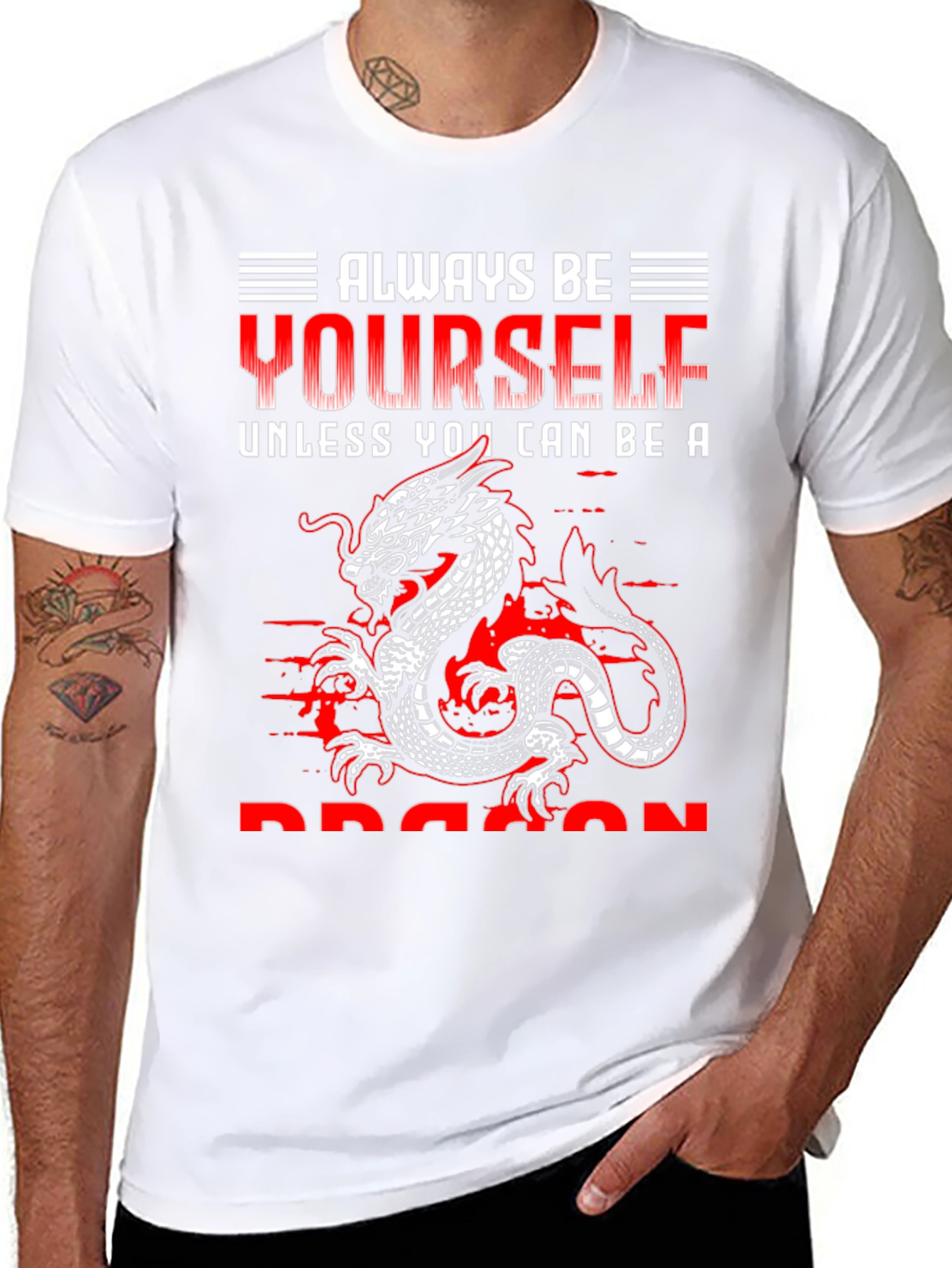 Always Be Yourself Dragon T-Shirt
