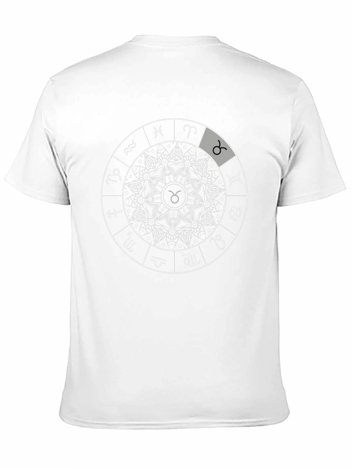 Zodiac Sign Mandala T-Shirt