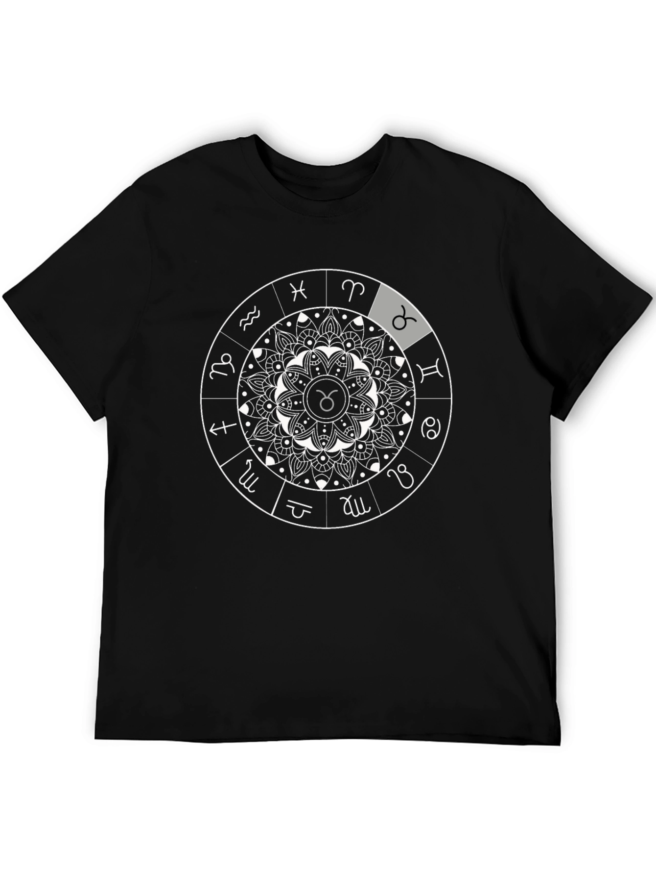 Zodiac Sign Mandala T-Shirt