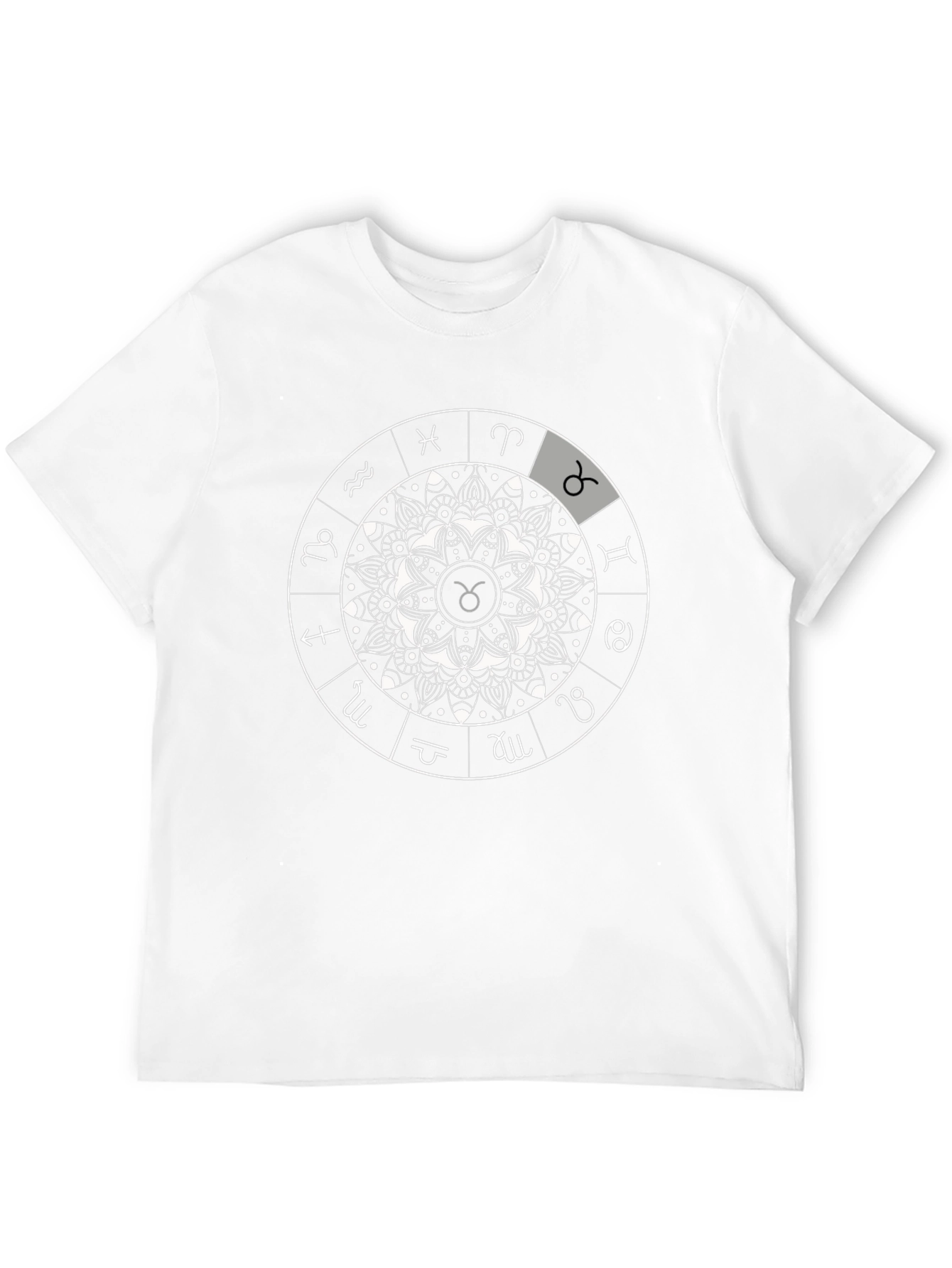 Zodiac Sign Mandala T-Shirt