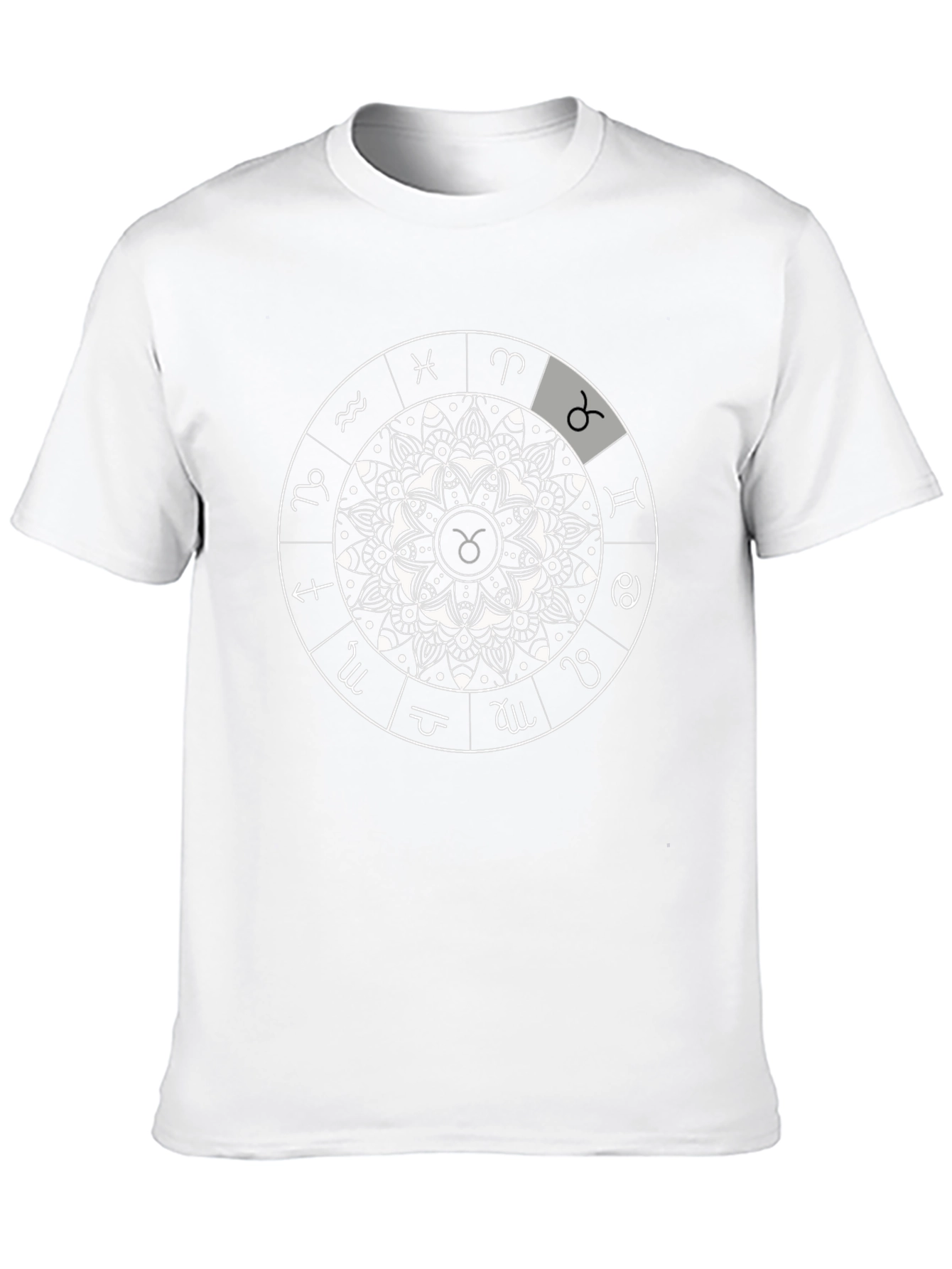 Zodiac Sign Mandala T-Shirt