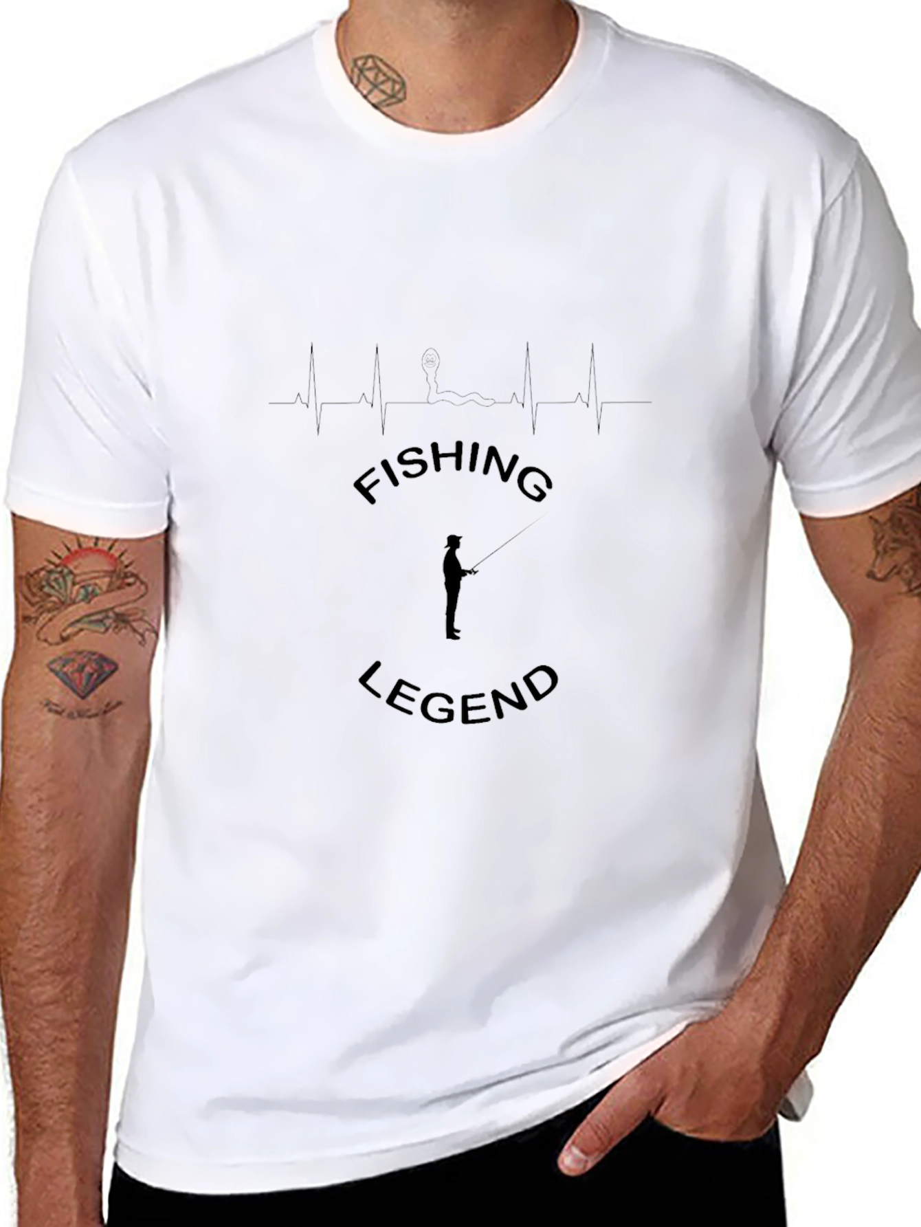 Fishing Legend T-Shirt - Graphic Design