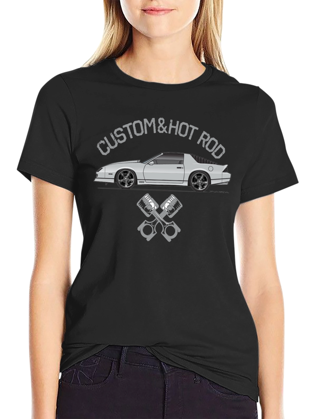 Custom & Hot Rod Car Graphic T-Shirt