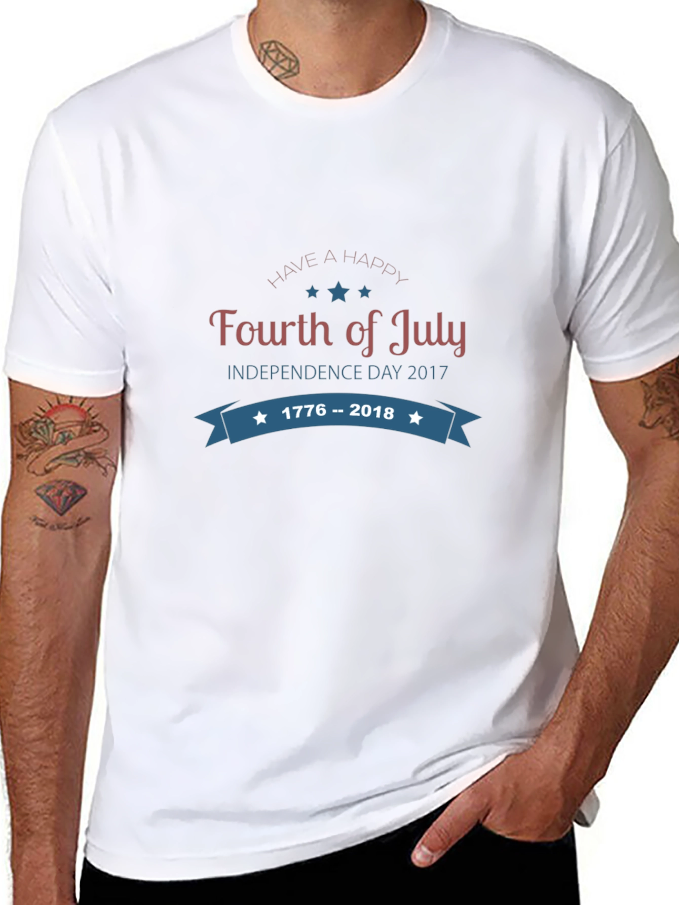 Fourth of July Independence Day 2017 T-Shirt