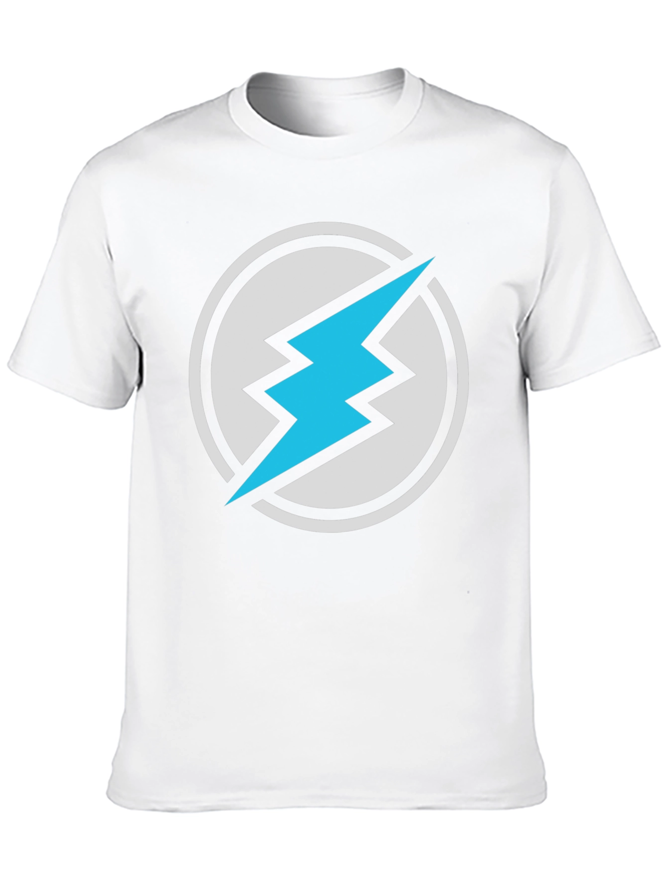Lightning Bolt Graphic T-Shirt - Black