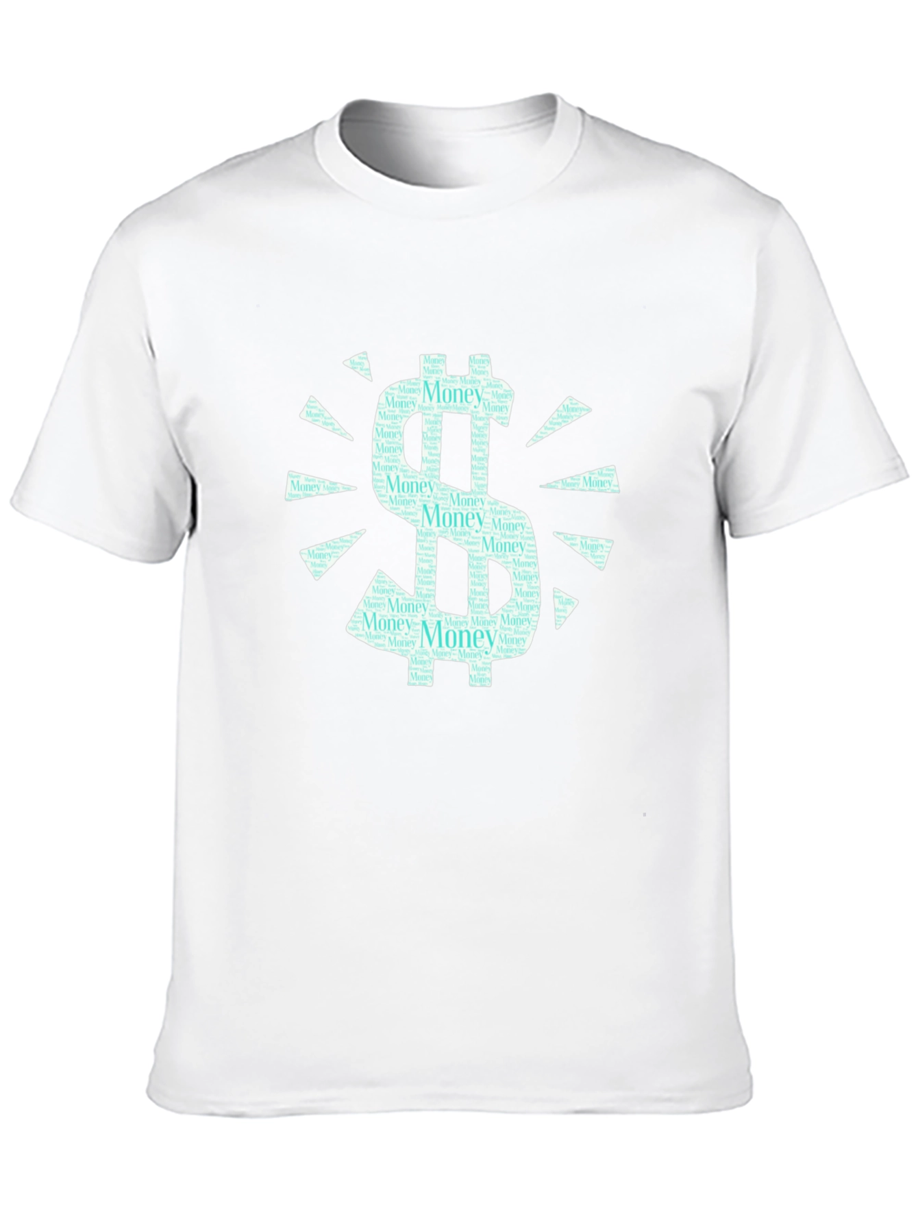 Money Graphic Black Tee