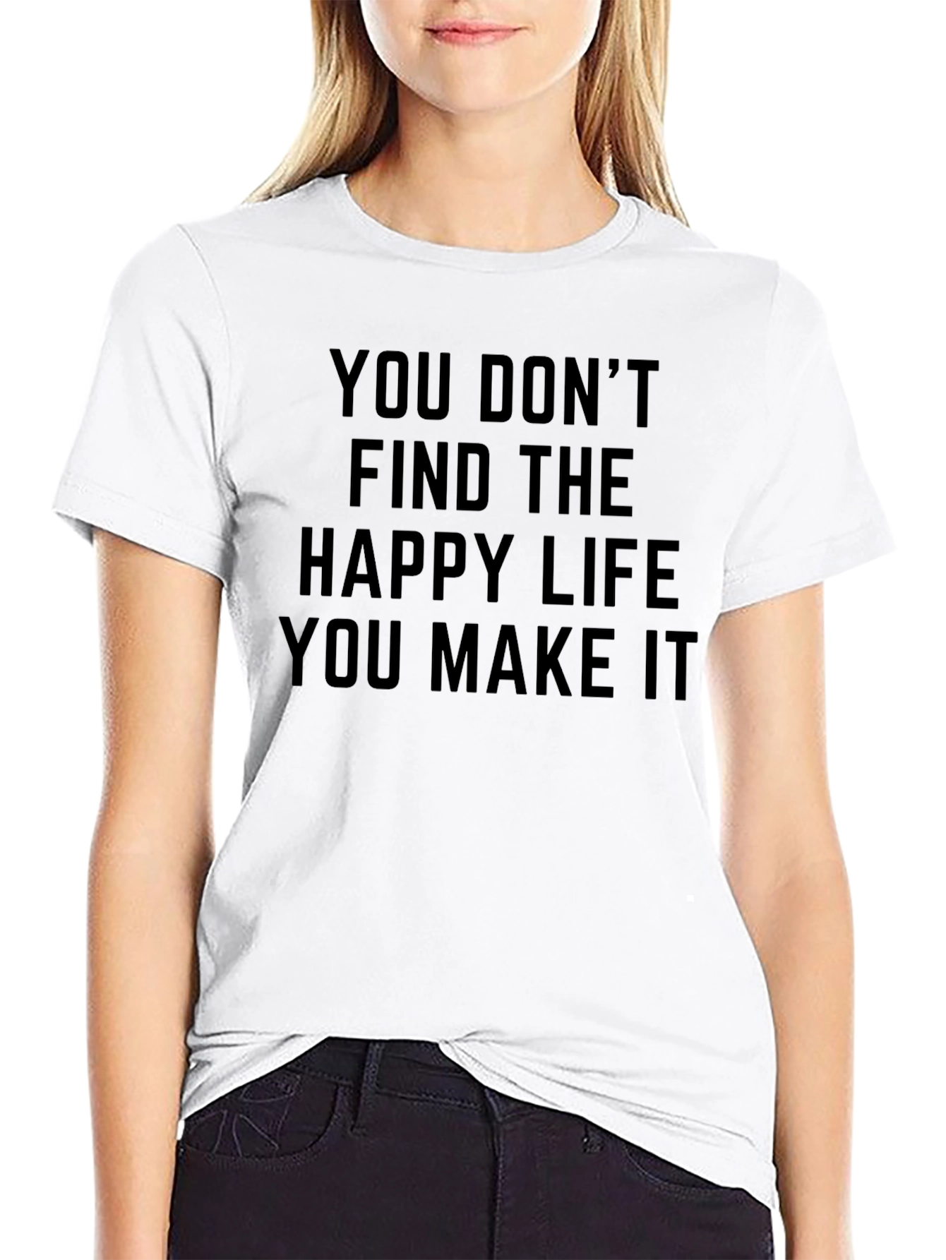 Inspirational Graphic Tee - You Make It