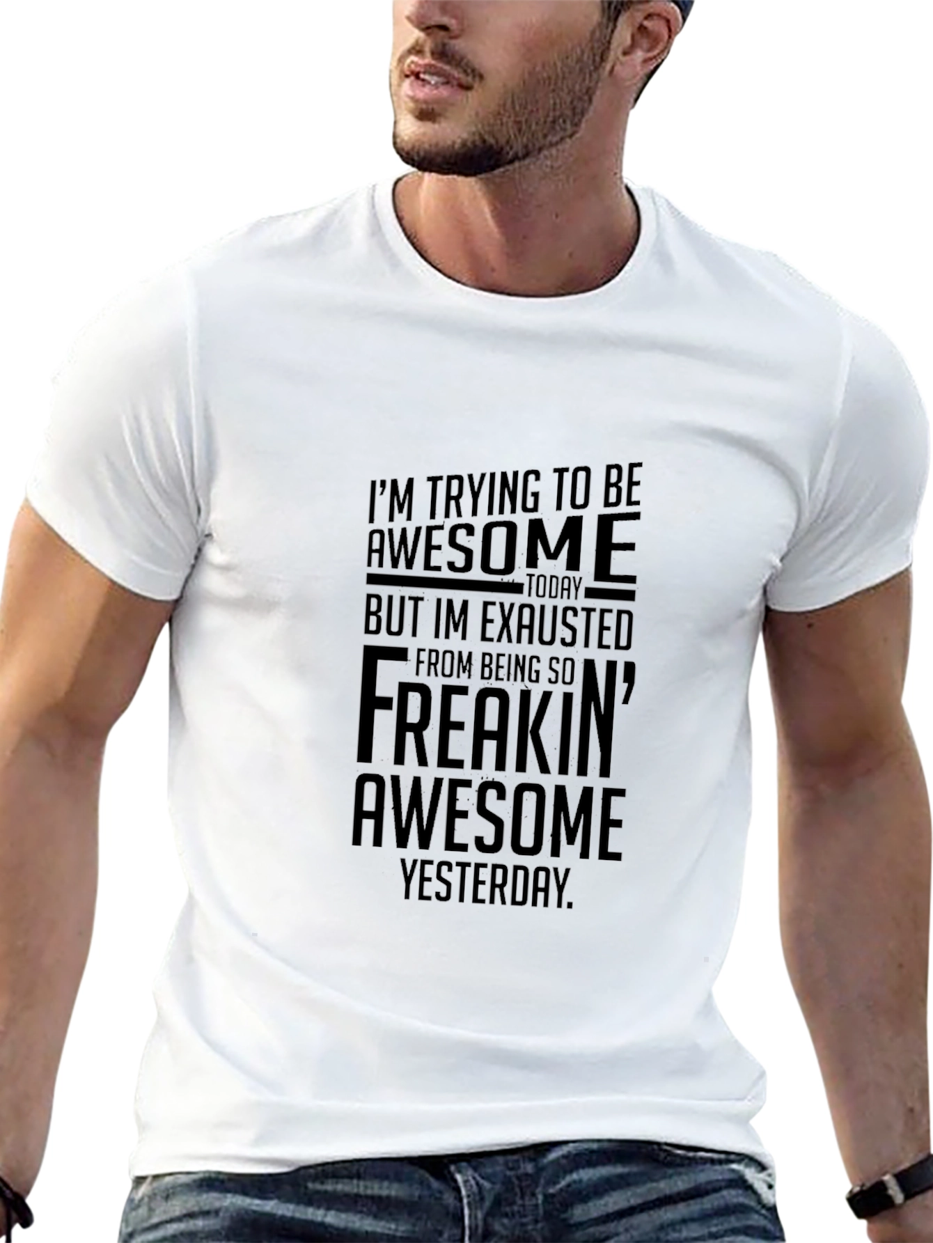 Awesome Today Graphic T-Shirt